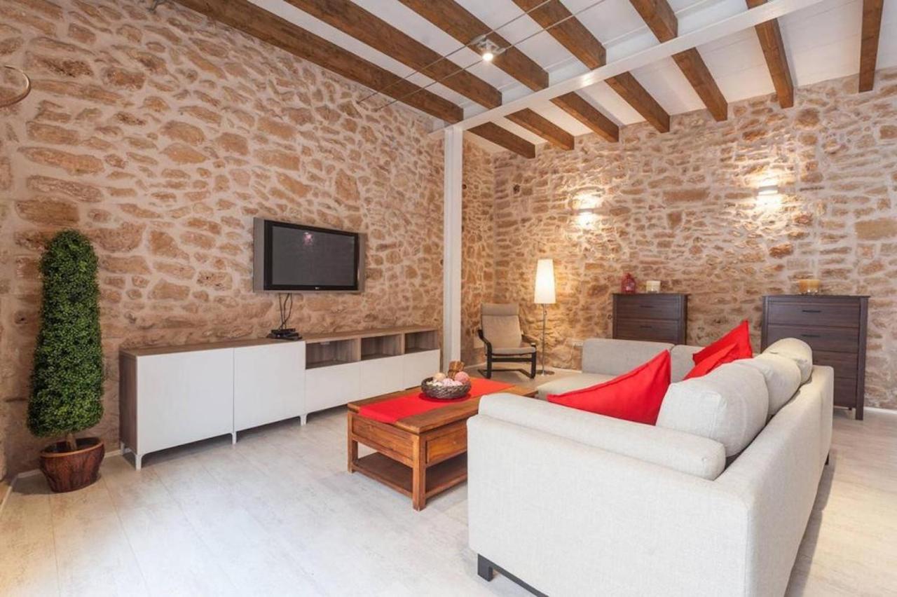 Vila Casa Sa Pedra, En El Centro Historico De Alcudia Exteriér fotografie