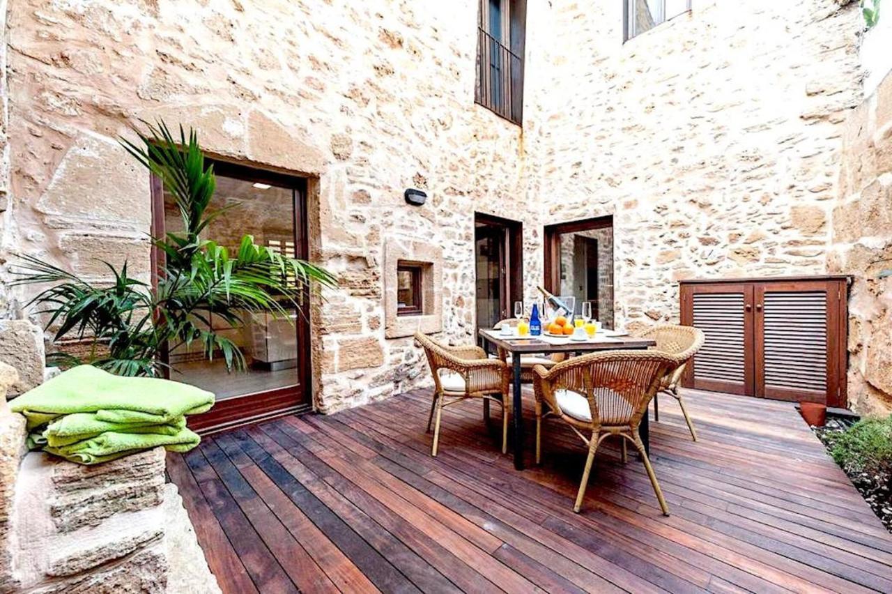 Vila Casa Sa Pedra, En El Centro Historico De Alcudia Exteriér fotografie