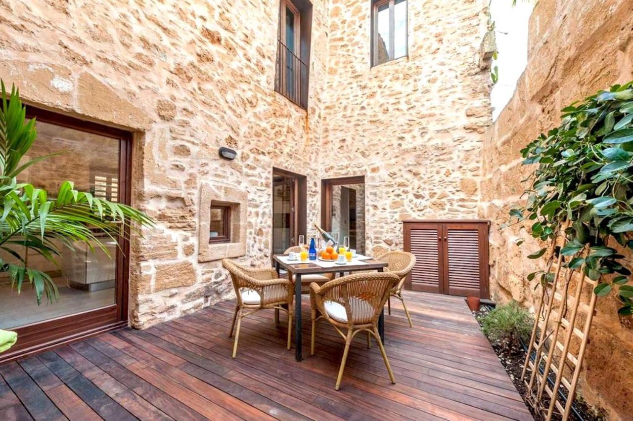 Vila Casa Sa Pedra, En El Centro Historico De Alcudia Exteriér fotografie