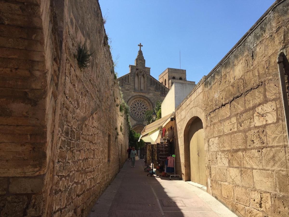 Vila Casa Sa Pedra, En El Centro Historico De Alcudia Exteriér fotografie