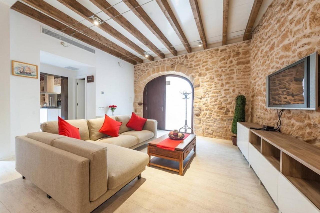 Vila Casa Sa Pedra, En El Centro Historico De Alcudia Exteriér fotografie