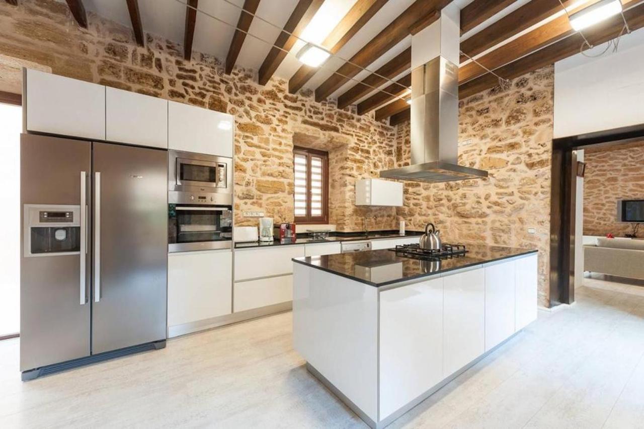 Vila Casa Sa Pedra, En El Centro Historico De Alcudia Exteriér fotografie